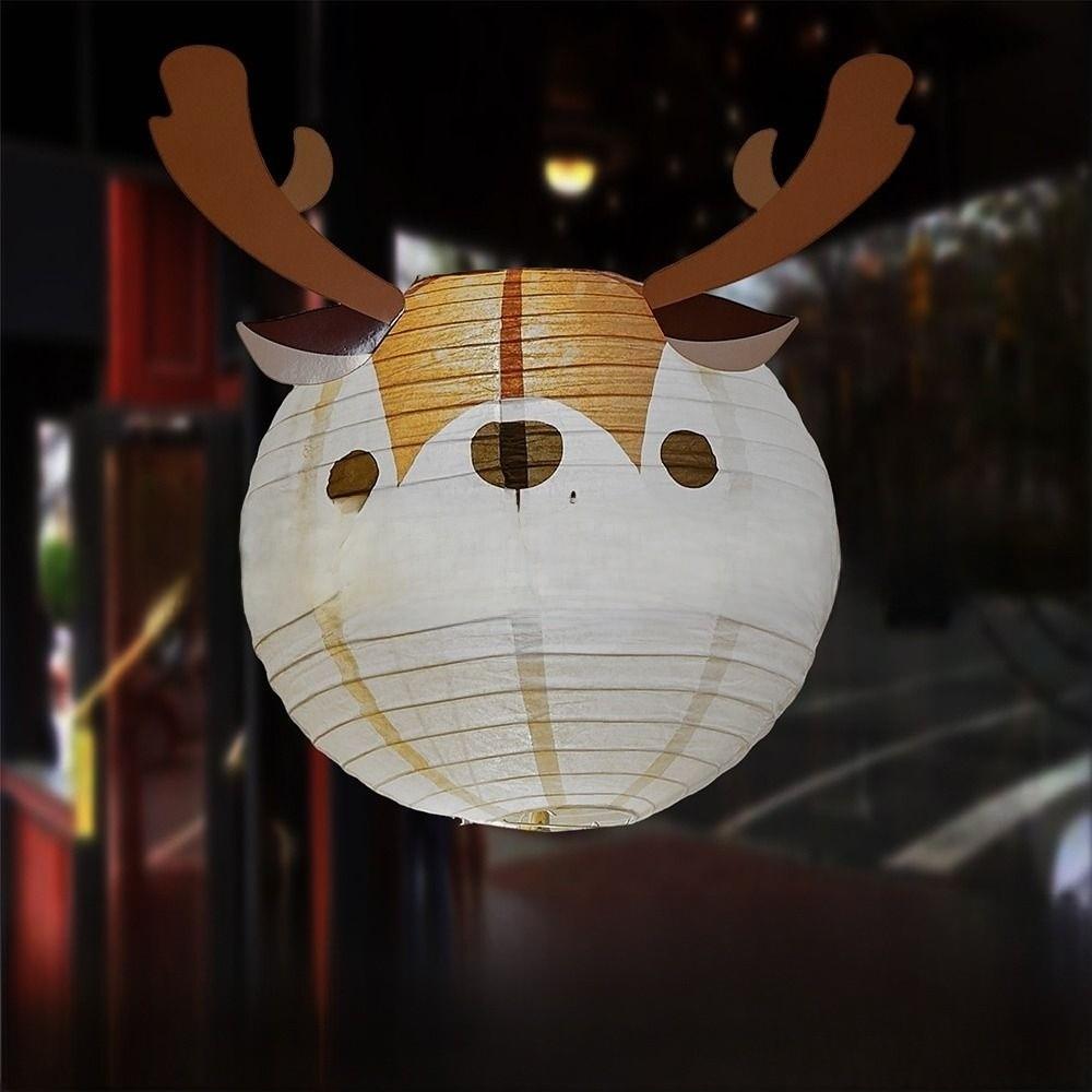 Santa Snowman Christmas Lanterns Multicolor Hanging Ornamnet Christmas Hanging Decoration  Gift