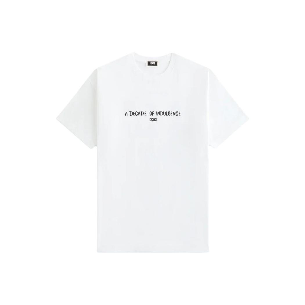 Kith Treats 10 Years Tee White Unisex Tops KHT030204-101 M