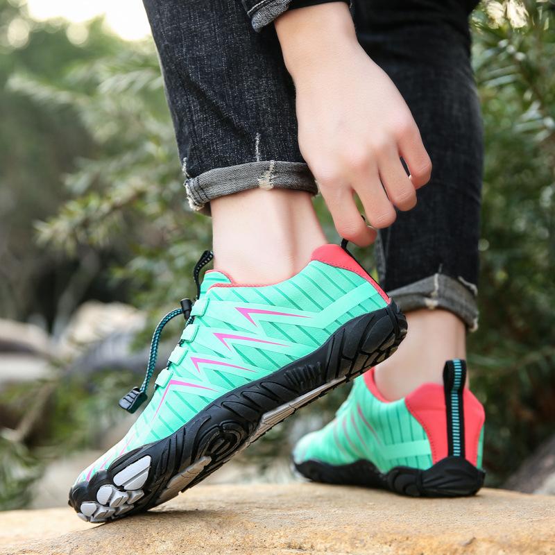Outdoor Bachschuhe Herren- und Damen-Strandschuhe rutschfest amphibisch schnelltrocknend Watschuhe atmungsaktiv Schwimmschuhe Angeln