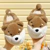 Room Shoes, Winter Slippers, Women's, Fluffy, Fluffy, Cute, Animal Slippers, Indoors, Warm, Insulating, Cold Protection, Indoor Shoes