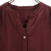 URBAN RESEARCH Silk Blend No Sleeve Gathered One Piece F Burgundy Women Used