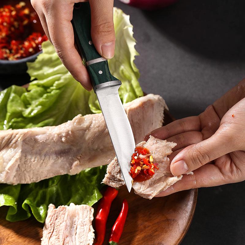 Mongolian Beef & Mutton Knife: Versatile for Home, Camping, BBQ, and More