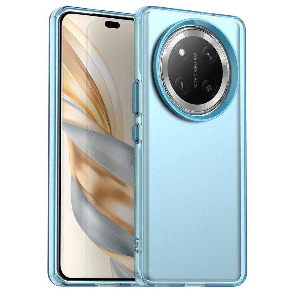 

Чехол для Honor X60 Pro 5G из поликарбоната, термополиуретана, ПЭТ, матовый, устойчивый к падениям, задняя крышка телефона Blue