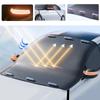 Windshield Cover Car Snow Cover Car Windshield Cover Snow Protector Ice Blocked Front Window Protector Exterior Auto Accessories