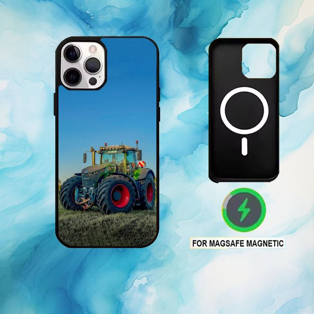 

TOPLBPCS F-fendt tractor Phone Case For iPhone17,16,15,14,13,12,11 Plus,Pro Max Magnetic Magsafe Wireless Charging iPhone11PRO