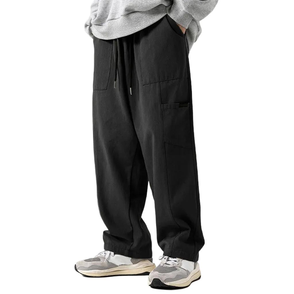 Men's Color Multi-Pocket Work Pants Men's Casual Fashion Work Pants