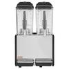 Commercial Beverage Dispenser 2 Tanks 12 L / 12.7 QT Per Tank, Stainless Steel Juice Dispenser, Ice Tea Drink Machine with 7 to 12 Cooling