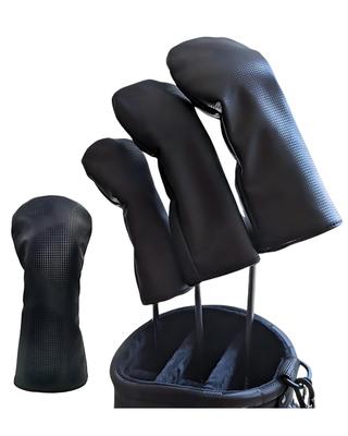 Brand Golf Headcover Made with Premium PVC Carbon for Fairway and Includes Club Number Tags and Is Domestic Pirona - Leather, Pattern, Drivers,