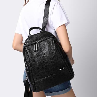 New Backpack Women's Large Capacity Fashion Versatile Soft Leather Travel Women's Backpack