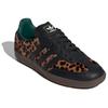 adidas Womens Samba OG 'Cheetah Pack - Collegiate Green' (women's sizes) Core Black / Collegiate Green / Cream White German Army Trainers JI2735
