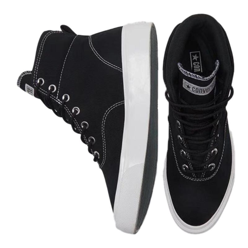 Converse Skidgrip Cvo Canvas Vintage Casual Wrapping Warm Non-Slip High-Top Board Shoes Unisex Black