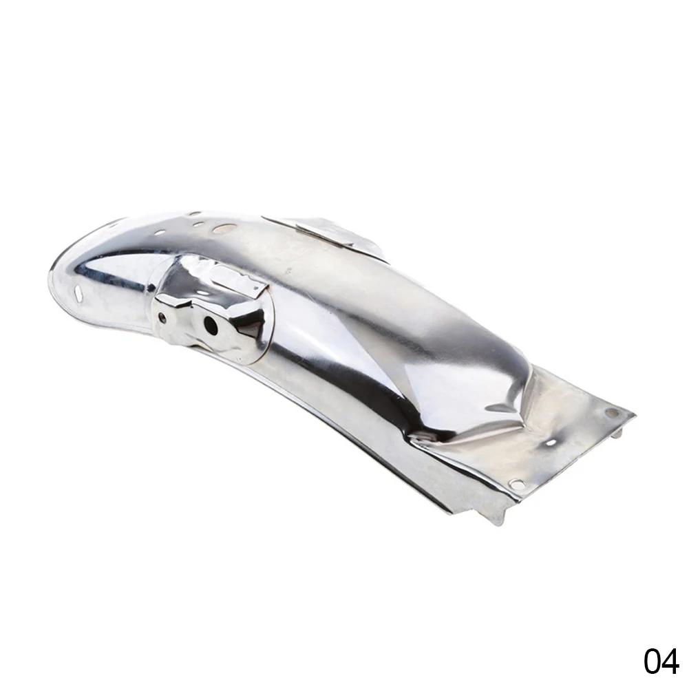 Universal Motorcycle Front Wheel Fender Retro Black \Chrome Tire Position Mudguard Splash Guard For Honda CG125 GN125 Cafe Racer