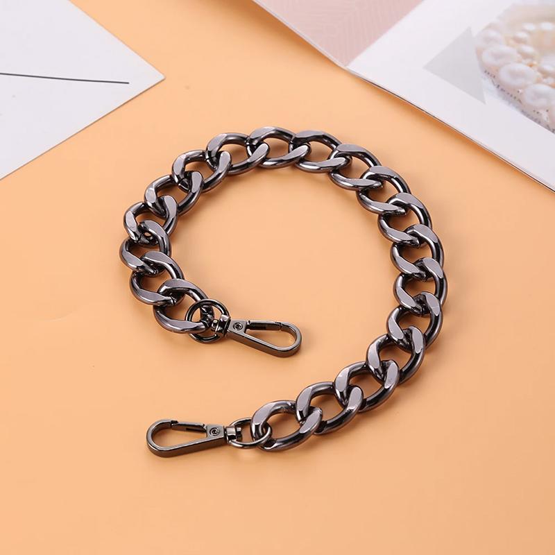 

DIY 40см Металлическая Толстая Цепь Ремень для Сумки Наплечный Ремень Ручки для Сумки Аксессуары для Сумок
