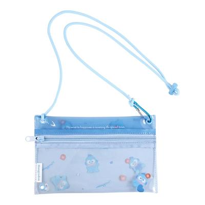 Tees Factory Sanrio Hangyodon Clear Pouch with Shoulder Strap SR-5544154HD