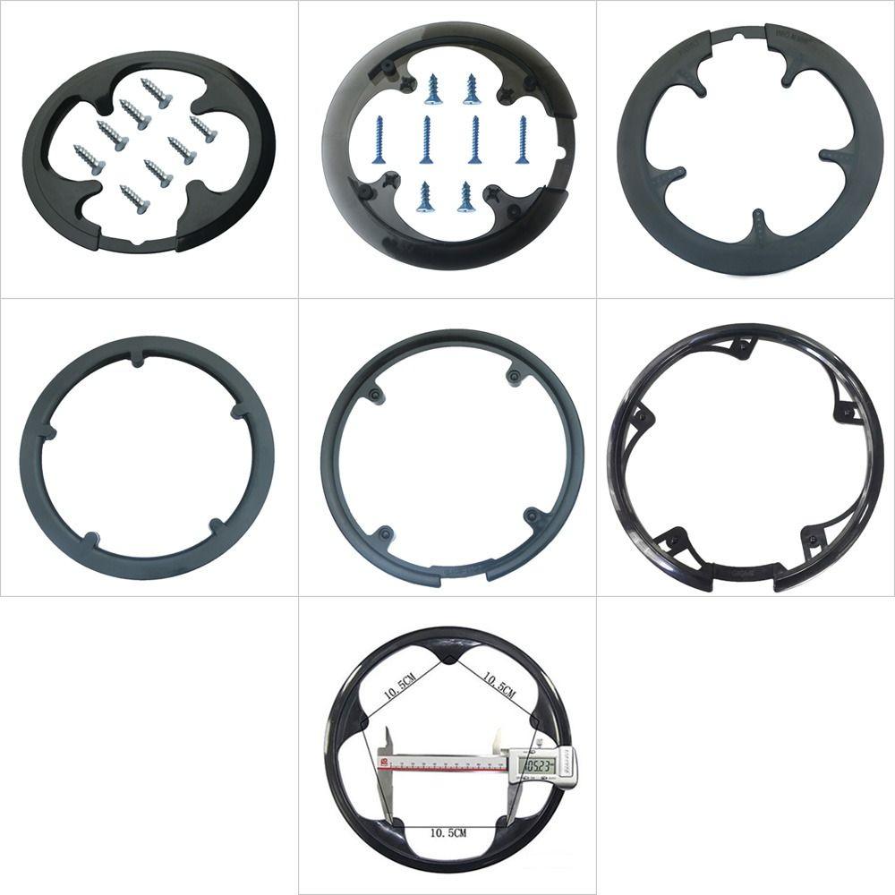 Kettenblatt Kurbelgarnitur Kettenradschutz Fahrrad Kurbelkappe Fahrrad Zahnplatte Universelle Kurbelabdeckung
