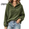 Oversized Hoodies for Women Autumn Winter Hoodie Women, Pullover Sweatshirt, Long Solid Color Fall Tops Sleeve Fleece Lined Hooded Casual Daily Wear