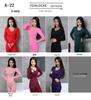 Women's One-Piece Warm Shaping Underwear Set - Square Neck Top & Pants for Autumn/Winter