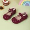 Girls MaryJanes Round Toes Soft Sole Kids Princess Flats Polka Dots Sweet 2025 New Fashion Children Casual Shoes Lace Trendy
