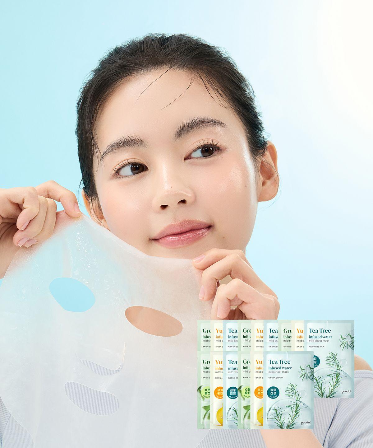 [20-pack] Gentle Mask 10 green apples