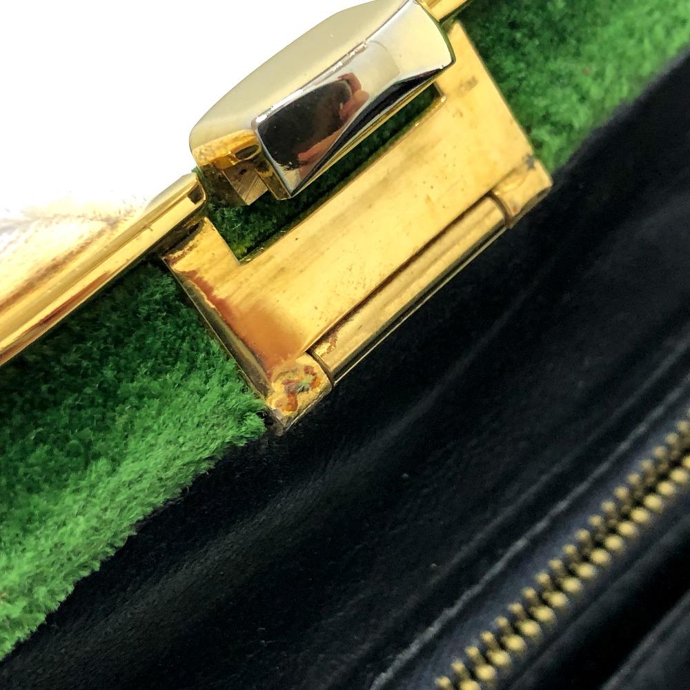 Roberta di Camerino Kisslock handbag Hand Bag Velor Multicolore/GoldHardware