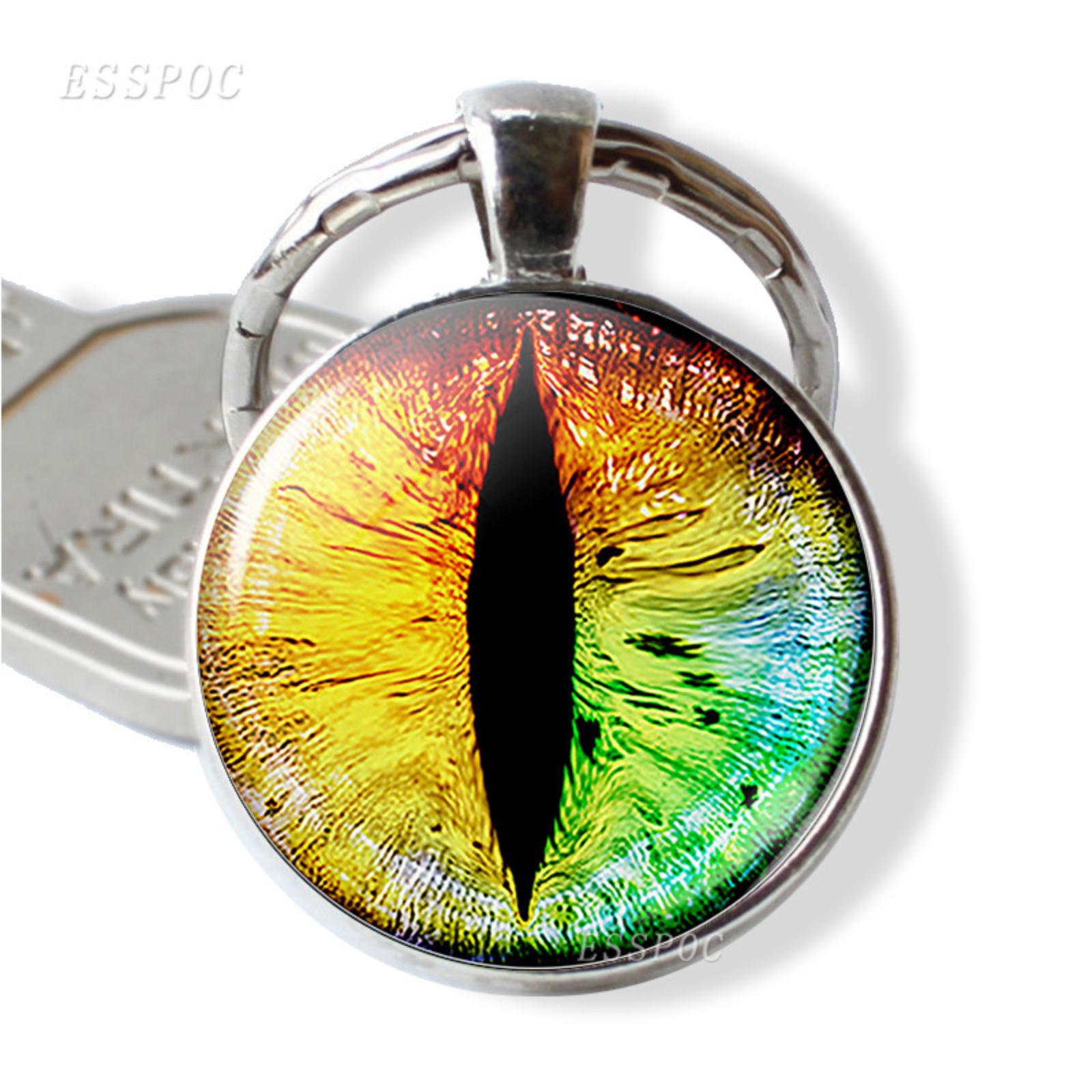 

Ожерелье с зрачком глаза Ювелирные изделия Подвеска Глаз времени One Size