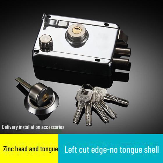 Universellt stöldskyddande dörrlås i rostfritt stål för inner- och studentrum