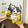 Durable Scratching Toys for Dogs Boxing Husky Hand Puppet, Animal Fighting Glove Toy with Sound Creative Storytelling Puppets Effects, Kung
