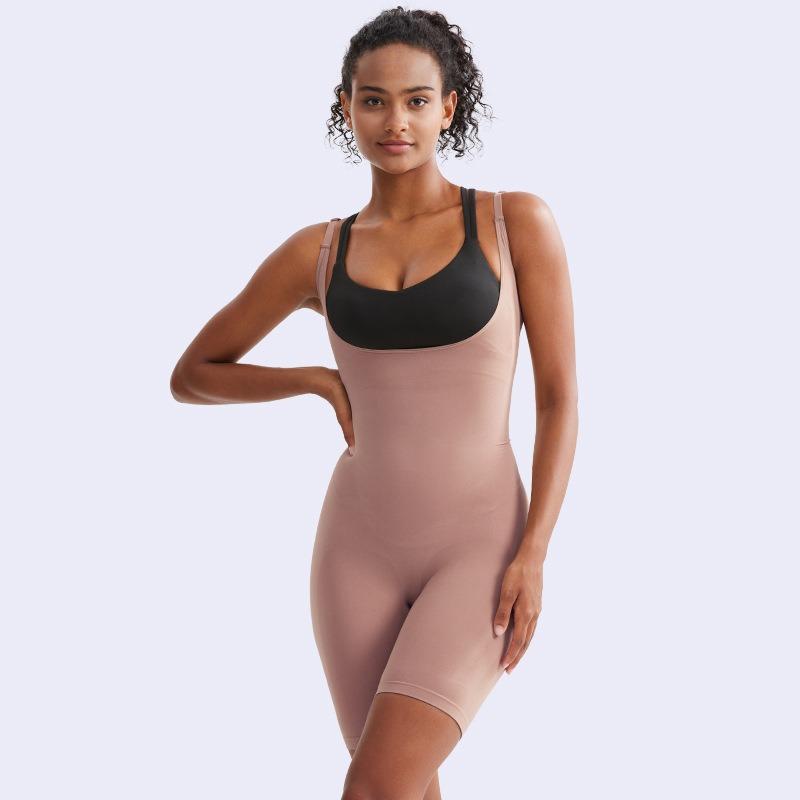 Women Open Bust Shapewear Bodysuit Tummy Control Butt Lifter Slimming Body Shaper
