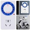 220V 10A Timer Socket Precise Plug In Timer Switch For Control Home Appliances