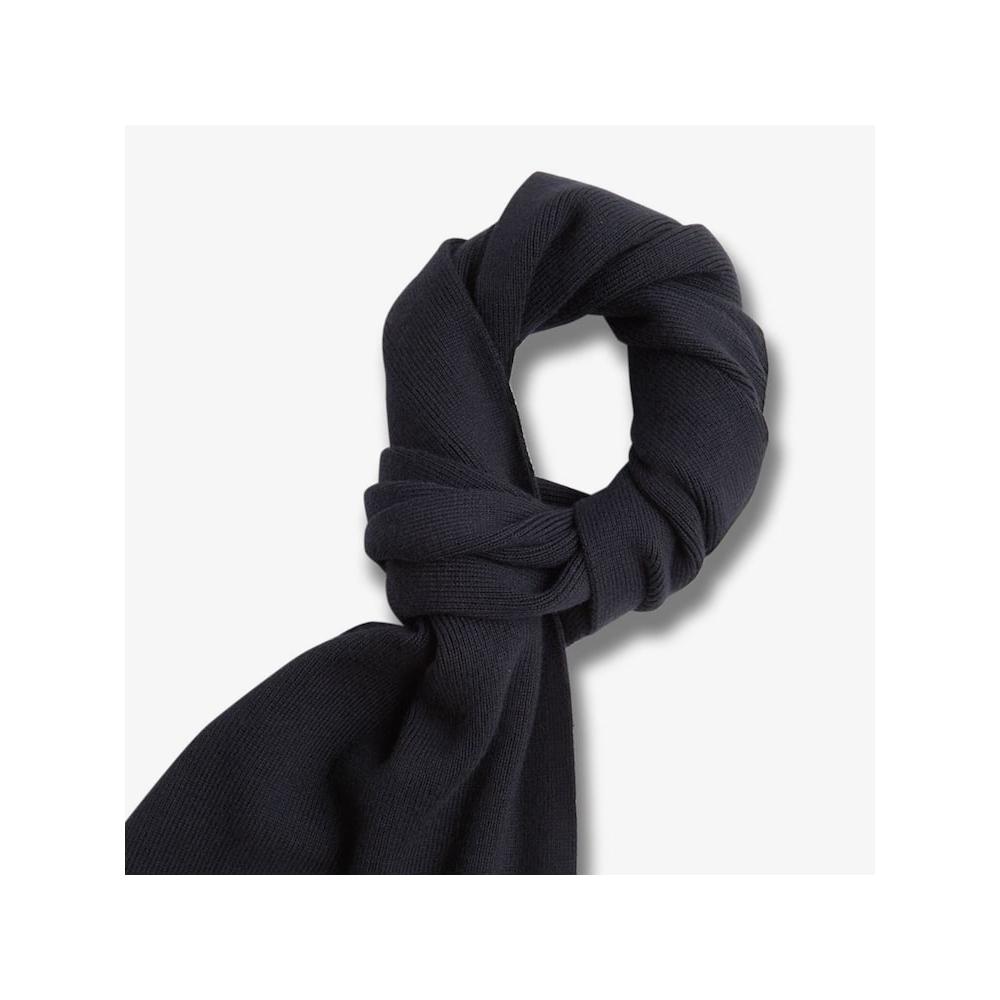 Fred Perry Classic Merino Wool Blended Scarf   Black Cfpu2438140 102 qzgCfpu2438140 102
