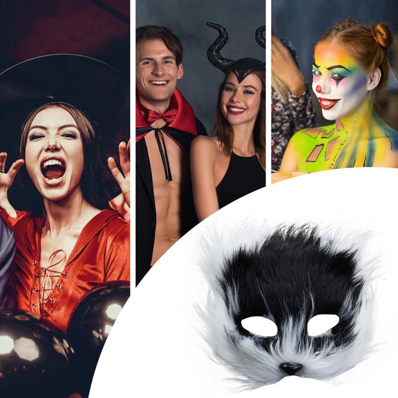 Cosplay Face Cover Innovative Costume Cosplay Props Animal Masquerade Cover Halloween Costume Props Masquerade Face Cover