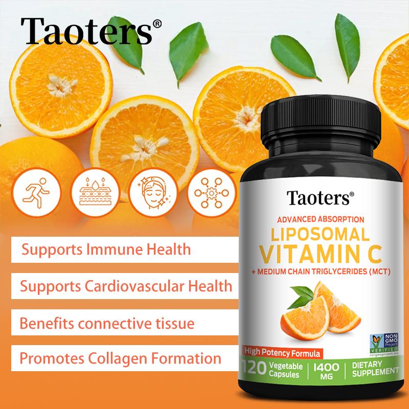 Liposome Vitamin C 1400 Mg 120 Capsules