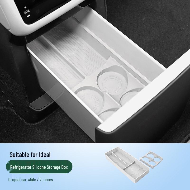 Ideal MEGA Center Console Silicone Phone Holder & Dashboard Storage Box for Car Interior Decoration