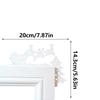 Festival Metal Door Toppers Multiple Styels Metal Christmas Door Corner Decors Eye Catching for Christmas Holidays Decors