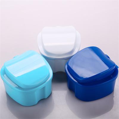 Denture Denture Bath Box Case Mouth Guard Storage Box
