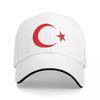 Türkische Halbmond-Stern-Flagge Nationale Türkei Symbole Baseballkappe Frühling Trucker-Kappe Snapback-Kappe Paar Damen Baseballkappen