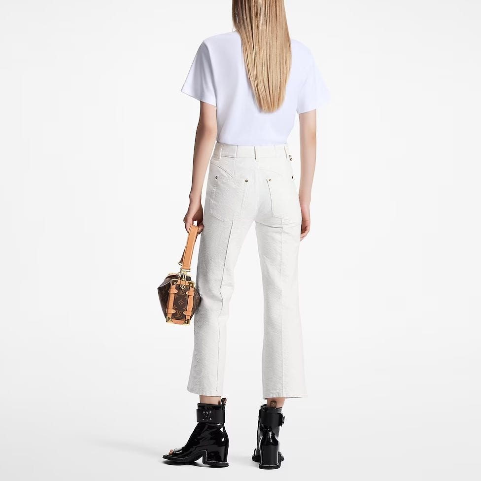 Louis Vuitton T Shirt Women's White 1ABIQC