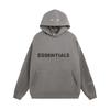 ReflectiveLetter Unisex Oversize Hoodie Fleece Sweatshirt Couple Loose Fit Pullover