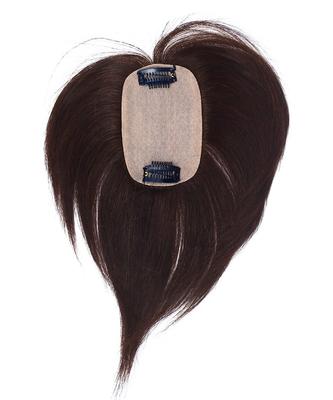 HIYE Partial Human Medical Human Partial Natural Hair Hidden Gray Thin Top Cover Wig, 100% Hair, Women, Use, Hair, Wig, Hairpiece, Wig, Hand-planted,