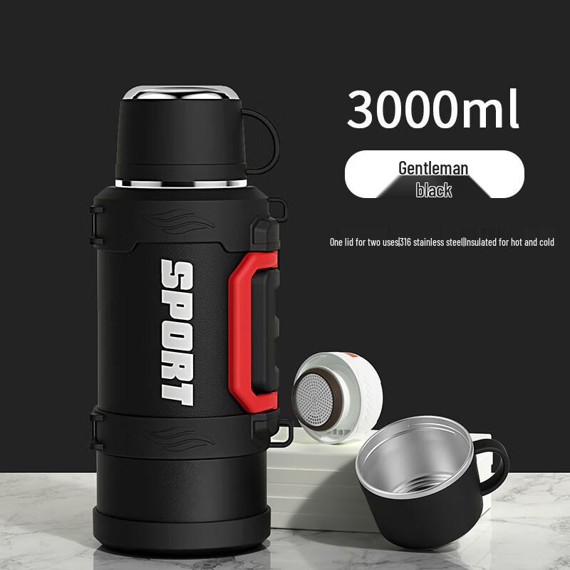 

BEANBEANLOVE Велика місткість Портативний подорожній чайник з нержавіючої сталі з ручкою-метеликом