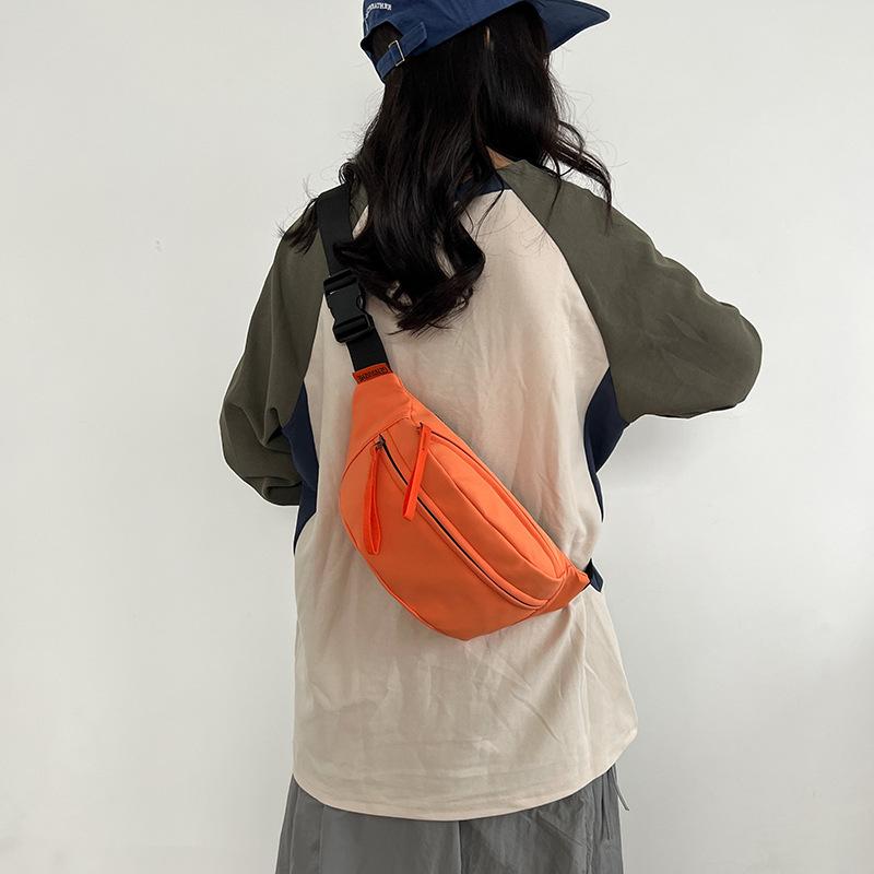 New girls and boys fanny pack fashion trend small bag sports waterproof backpack shoulder messenger bag