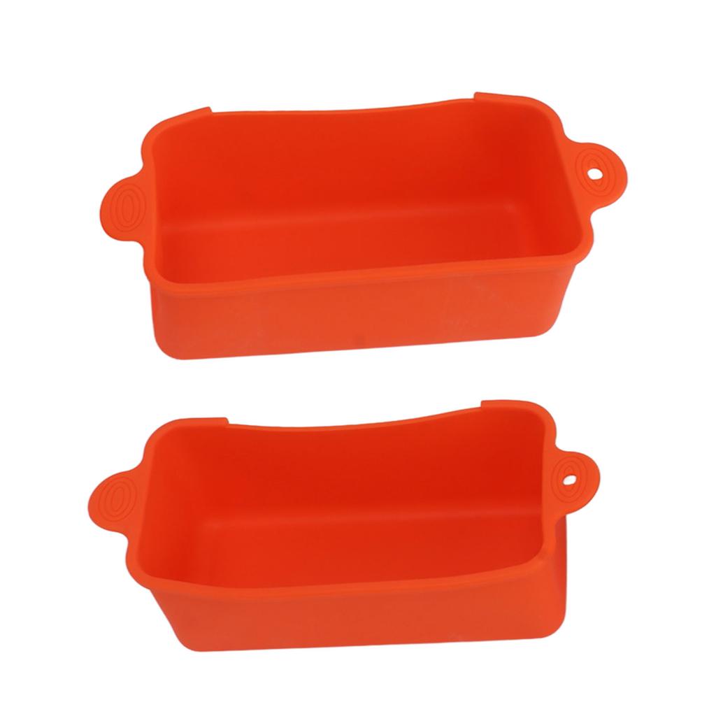 2 Pièces Doublures de Tasse à Graisse en Silicone Réutilisables Doublures de Bac d'Égouttement Silicone Récupérateur de Graisse Arrière pour Plaque de Cuisson