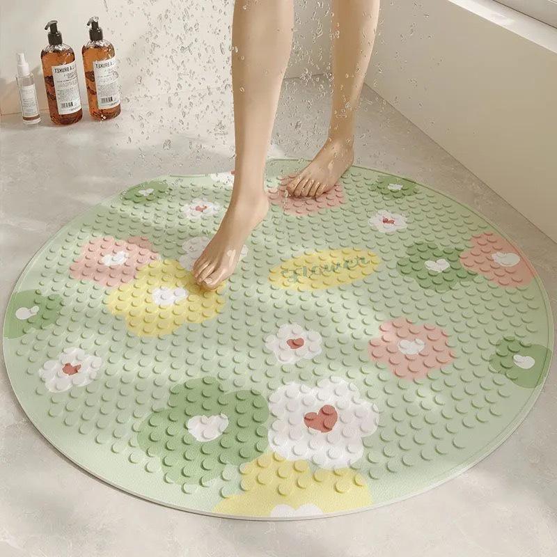 Tappetino da Bagno Antiscivolo a Cartoni Animati per Bambini - Tappetino per Piedi Antiscivolo con Ventose