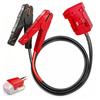 M18 Jumper Cables For Milwaukee 18V Batteries | 2FT 8AWG Booster Cable With Alligator Clips | Jump Start Cars/RVs& Charge Tools | 392°F/200°C
