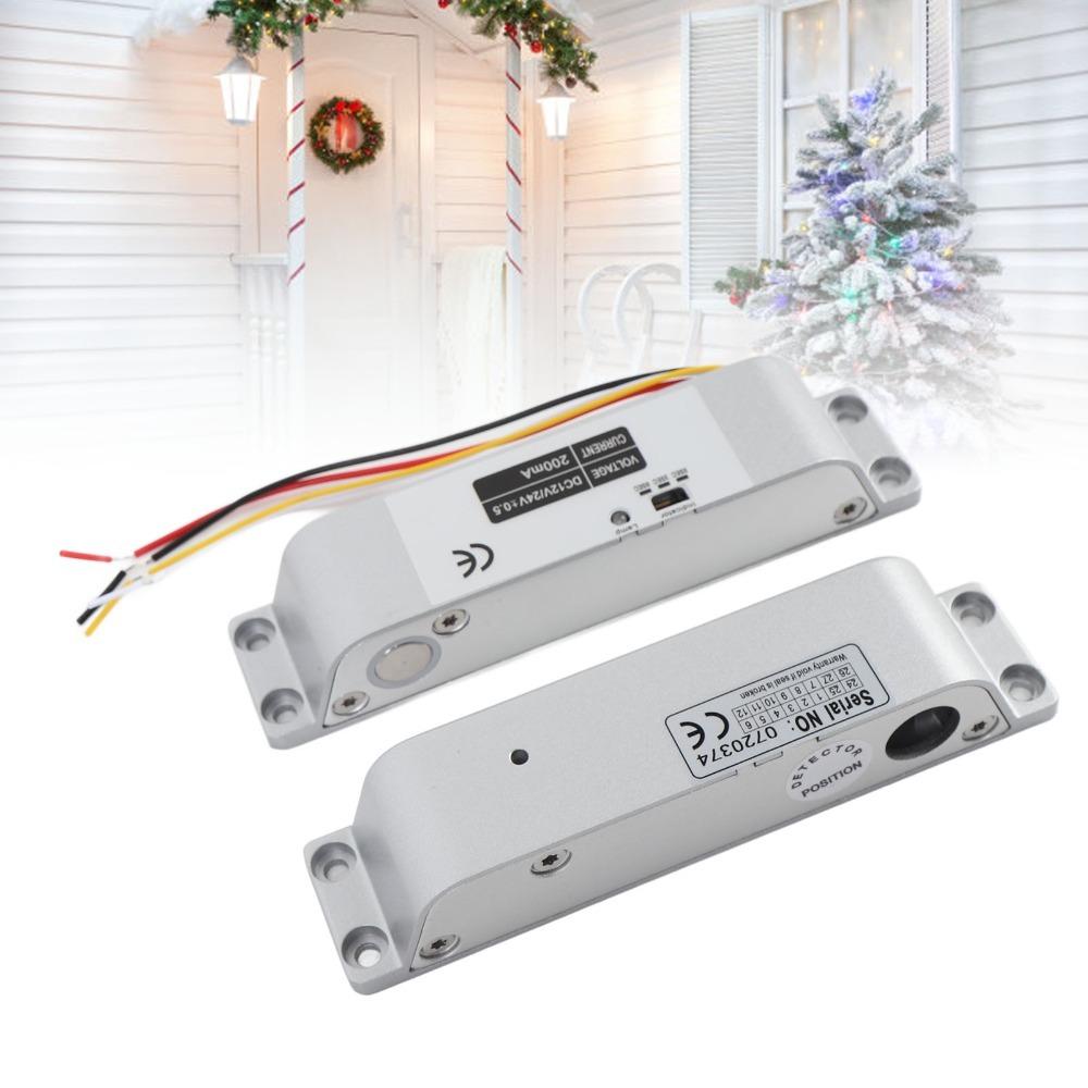 Durable Electric Drop Bolt Lock High Security NC Mode Electric Lock Fire Doors