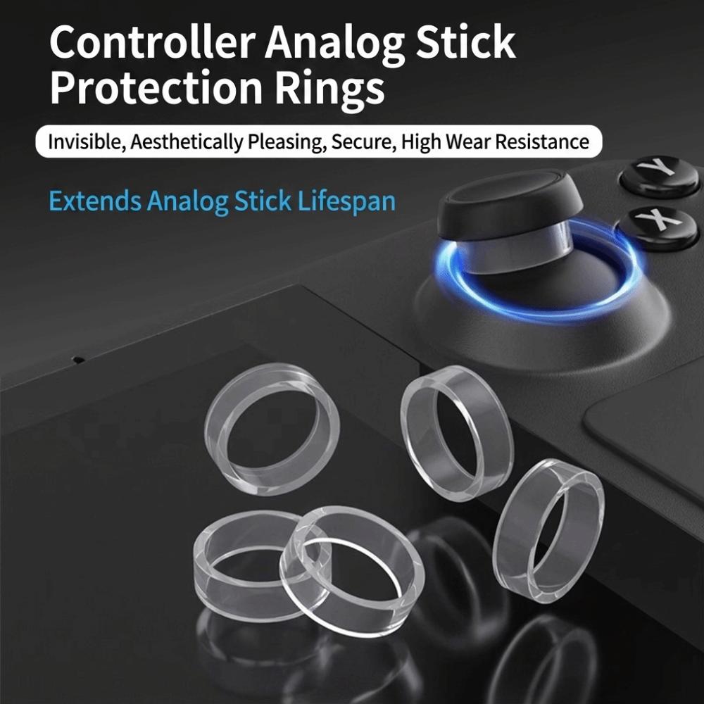 8PCS Anti Dust Joystick Silicone Guards for PS5 PS4 Pro Xbox VR2 ROG Joystick Protection