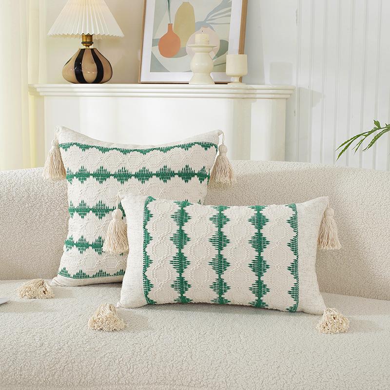 1 шт. Бохо наволочки декоративные подушки для диванных подушек чехол с кисточками наволочка (Без подушки) 30x50cm(11.8x19.7inch)