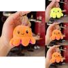 Reversible Octopus Plush Keychain Doll Pendant For Kids Gift