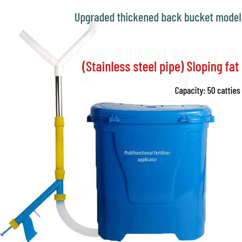 Stainless Steel Manual Corn Fertilizer Applicator for Soil Topdressing and Sidedressing