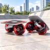 Rollendes Gleitbrett Manövrierbar mit Aluminiumdeck Rutschfestes Skateboard für
